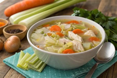 How does Soup Chicken Cabbage & Chickpea 3Cs Campbells 16 oz fit into your Daily Goals - calories, carbs, nutrition