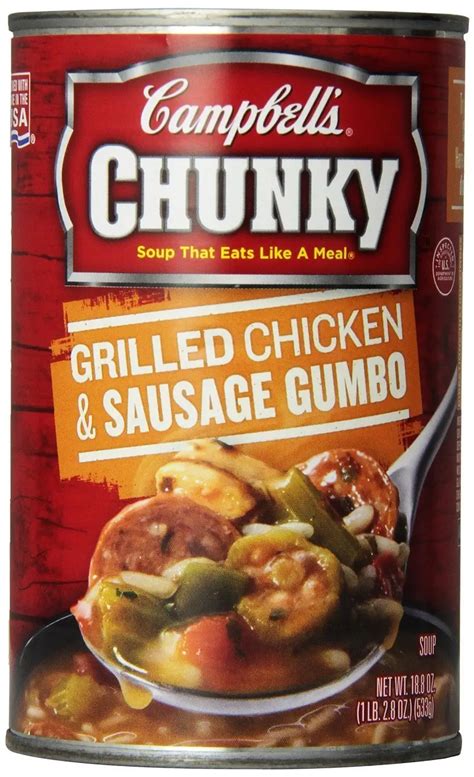 How does Soup Chicken Grilled Hominy Campbells 6 oz fit into your Daily Goals - calories, carbs, nutrition