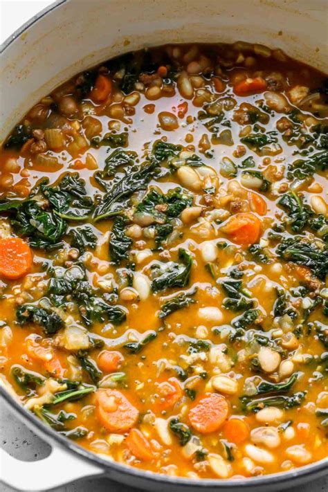 How does Soup Chorizo White Bean 6 oz fit into your Daily Goals - calories, carbs, nutrition