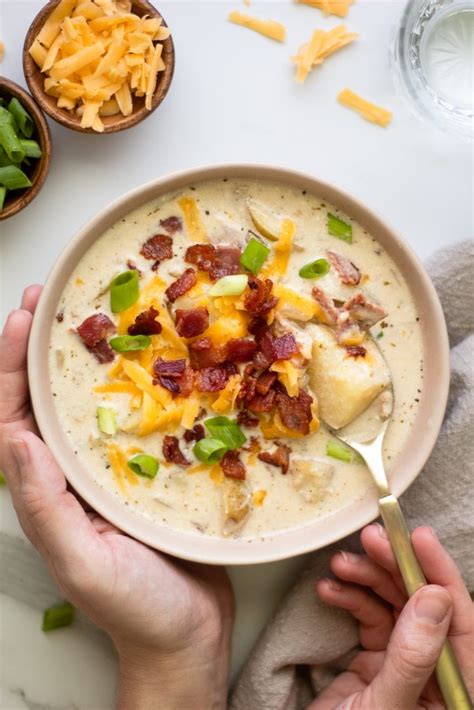 How does Soup Chowder Loaded Baked Potato 6 oz fit into your Daily Goals - calories, carbs, nutrition