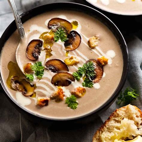 How does Soup Cream of Mushroom fit into your Daily Goals - calories, carbs, nutrition