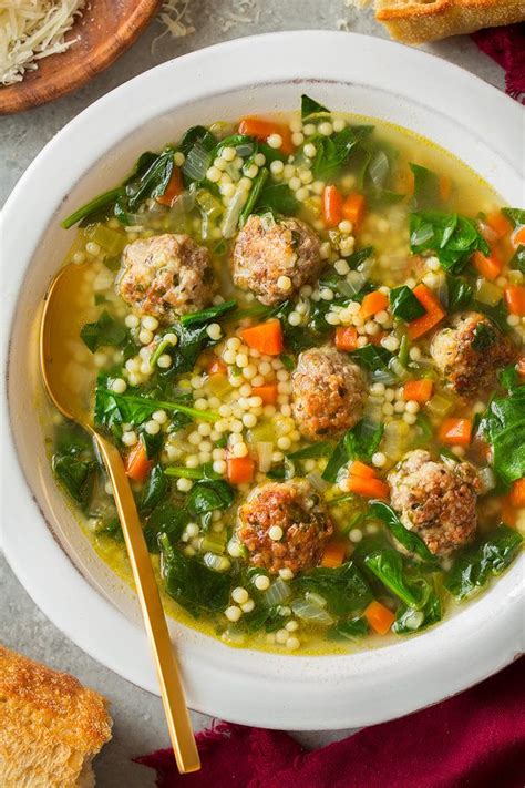 How does Soup Italian Wedding fit into your Daily Goals - calories, carbs, nutrition