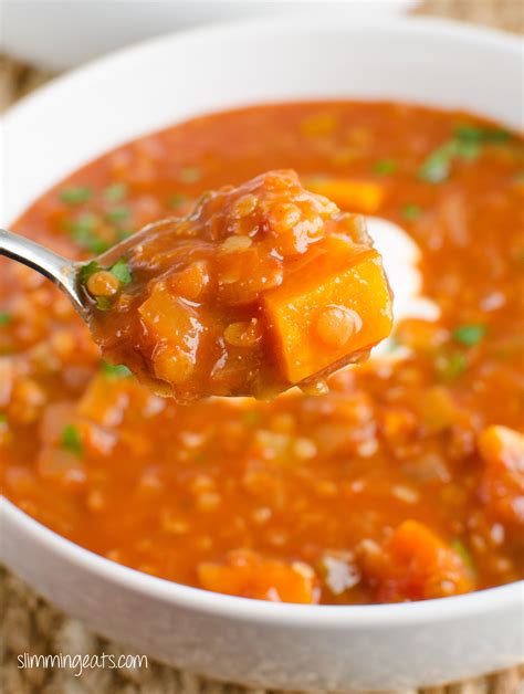 How does Soup Tomato Lentil Spicy 8 oz fit into your Daily Goals - calories, carbs, nutrition