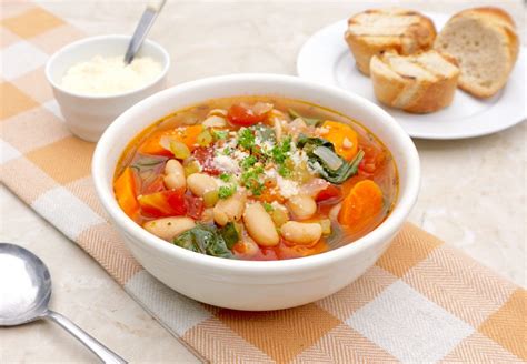 How does Soup Tuscan Bean 16 oz fit into your Daily Goals - calories, carbs, nutrition