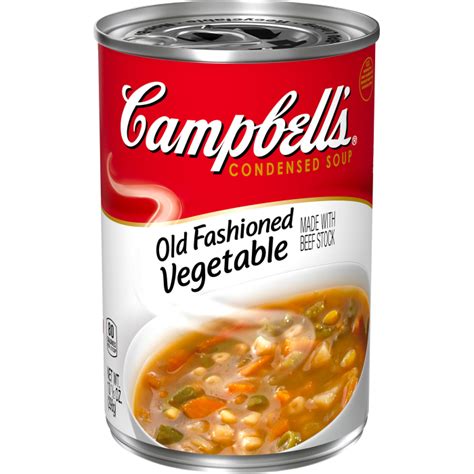 How does Soup Vegetable Autumn Campbells 12 oz fit into your Daily Goals - calories, carbs, nutrition