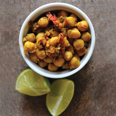 How does Sour Chickpeas with Garam Masala fit into your Daily Goals - calories, carbs, nutrition