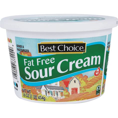 How does Sour cream - Fat free fit into your Daily Goals - calories, carbs, nutrition