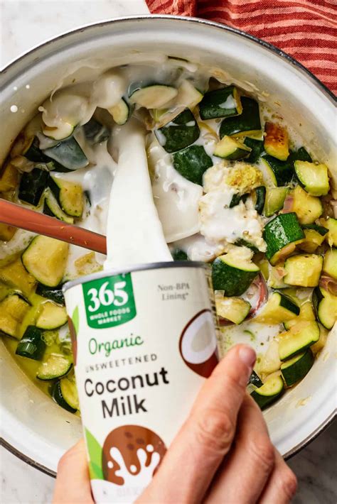 How does South East Asian Coconut Zucchini fit into your Daily Goals - calories, carbs, nutrition