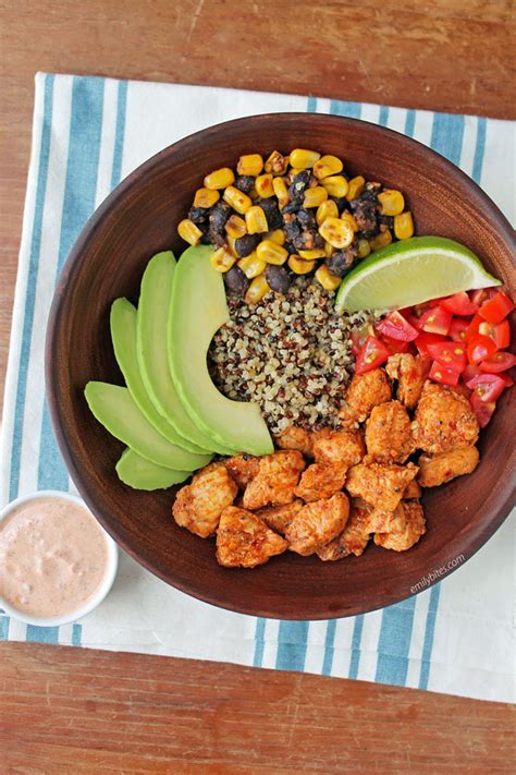 How does Southwest Chicken Bowl fit into your Daily Goals - calories, carbs, nutrition