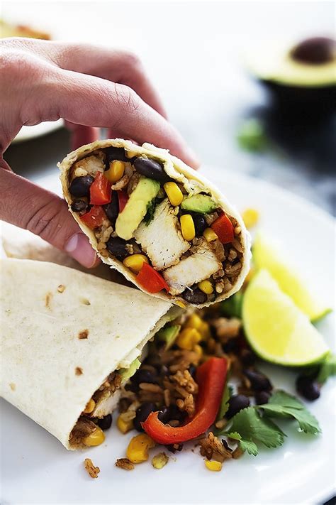 How does Southwest Chicken Burritos fit into your Daily Goals - calories, carbs, nutrition