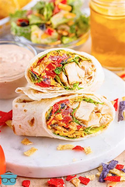 How does Southwest Chicken Wrap fit into your Daily Goals - calories, carbs, nutrition