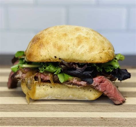 How does Southwest Flatiron Steak Sandwich (16992.0) fit into your Daily Goals - calories, carbs, nutrition