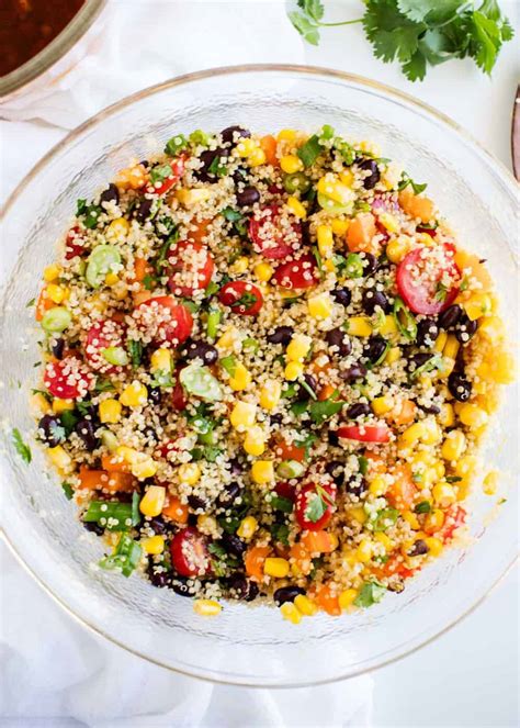 How does Southwest Quinoa & Corn Salad fit into your Daily Goals - calories, carbs, nutrition