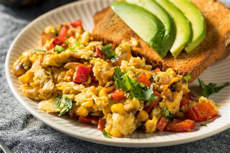 How does Southwest Scrambled Eggs fit into your Daily Goals - calories, carbs, nutrition