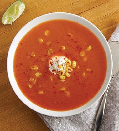 How does Southwest Tomato Soup fit into your Daily Goals - calories, carbs, nutrition