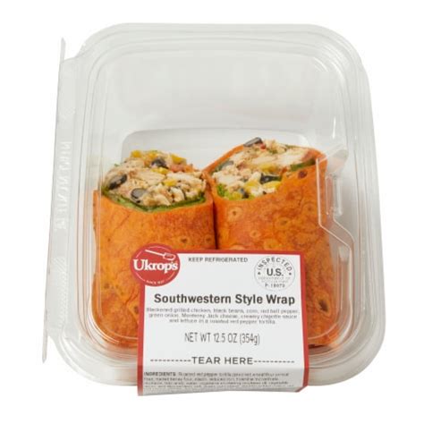 How does Southwestern Style Wrap fit into your Daily Goals - calories, carbs, nutrition