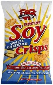 How does Soy Crisps - White Cheddar fit into your Daily Goals - calories, carbs, nutrition