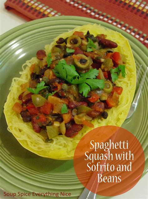 How does Spaghetti Squash, Sofrito & Pinto Beans fit into your Daily Goals - calories, carbs, nutrition