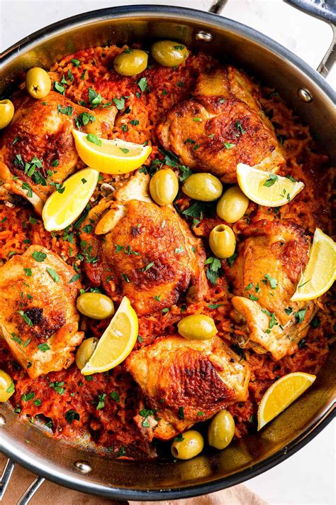 How does Spanish Chicken with Rice fit into your Daily Goals - calories, carbs, nutrition