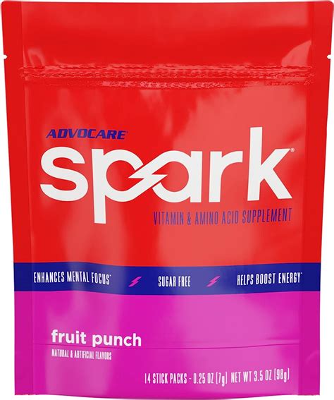 How does Spark - Fruit Punch fit into your Daily Goals - calories, carbs, nutrition