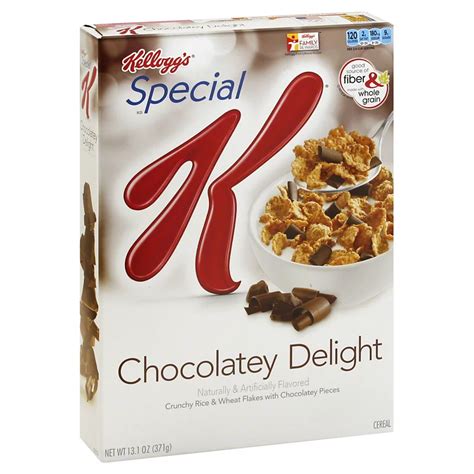 How does Special K - Chocolately Delight fit into your Daily Goals - calories, carbs, nutrition