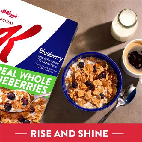How does Special K Blueberry fit into your Daily Goals - calories, carbs, nutrition