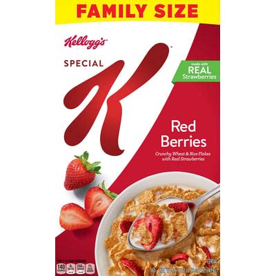 How does Special K with Red Berries fit into your Daily Goals - calories, carbs, nutrition