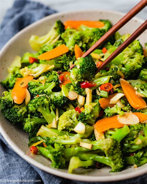 How does Spicy Asian Broccoli Salad fit into your Daily Goals - calories, carbs, nutrition