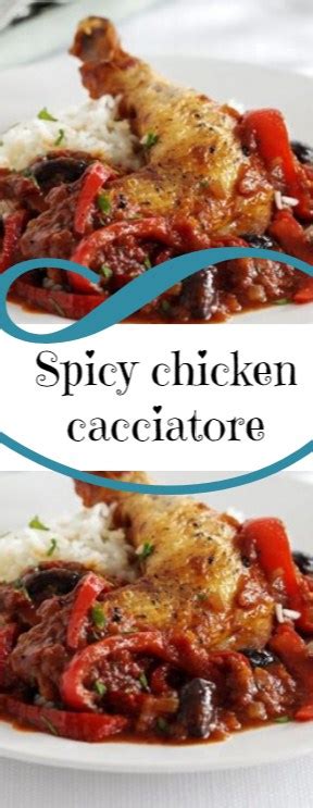 How does Spicy Chicken Cacciatore fit into your Daily Goals - calories, carbs, nutrition