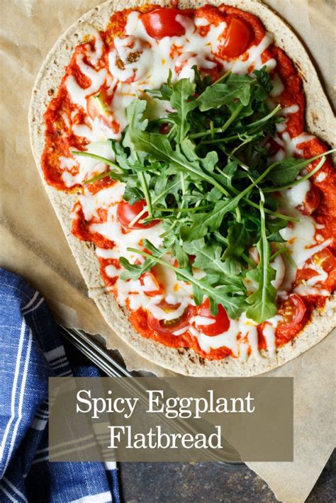 How does Spicy Eggplant Flatbread fit into your Daily Goals - calories, carbs, nutrition