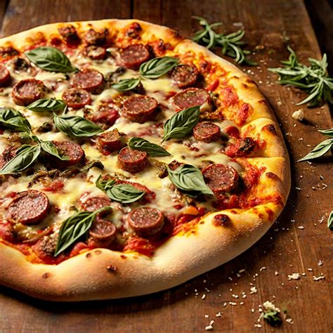 How does Spicy Italian Sausage Pizza (49498.6) fit into your Daily Goals - calories, carbs, nutrition