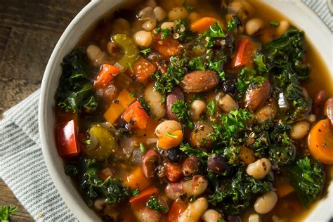 How does Spicy Mixed Bean Soup fit into your Daily Goals - calories, carbs, nutrition