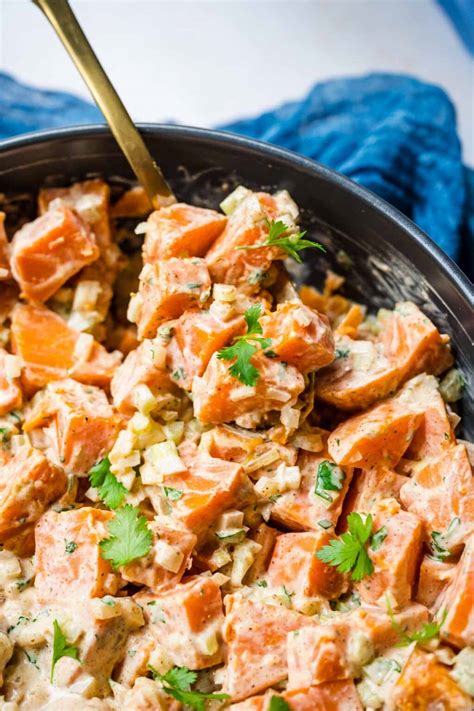 How does Spicy Sweet Potato Salad fit into your Daily Goals - calories, carbs, nutrition