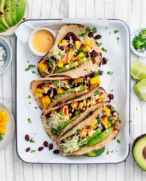 How does Spicy Two-Bean Tacos (2 each) fit into your Daily Goals - calories, carbs, nutrition