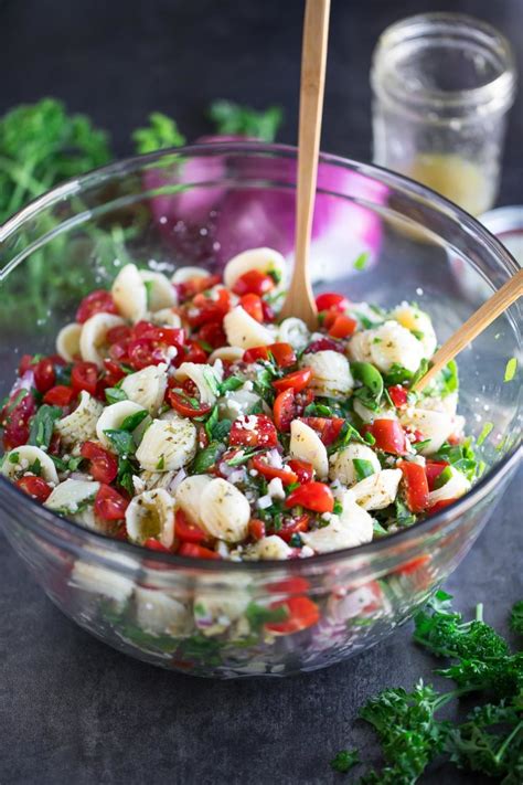 How does Spinach, Feta, and Olive Pasta Salad fit into your Daily Goals - calories, carbs, nutrition