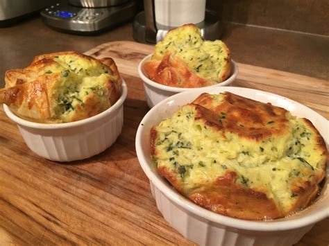 How does Spinach Bacon Egg Souffle fit into your Daily Goals - calories, carbs, nutrition