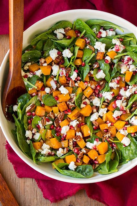 How does Spinach and Butternut Squash Salad with Pear Vinaigrette fit into your Daily Goals - calories, carbs, nutrition