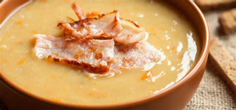 How does Split Pea Soup with Bacon fit into your Daily Goals - calories, carbs, nutrition