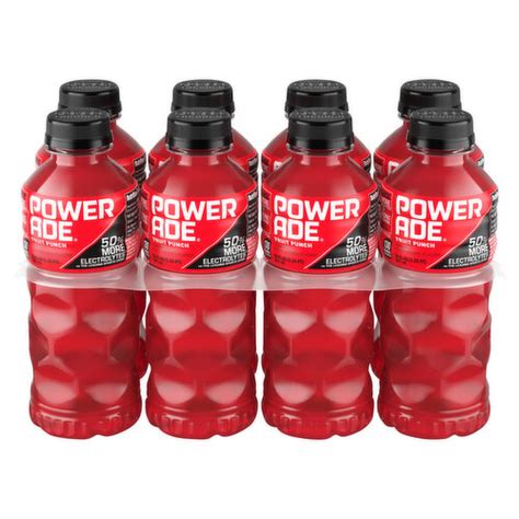 How does Sports Drink (Fruit Punch) fit into your Daily Goals - calories, carbs, nutrition