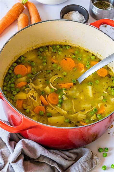 How does Spring Vegetable Soup fit into your Daily Goals - calories, carbs, nutrition