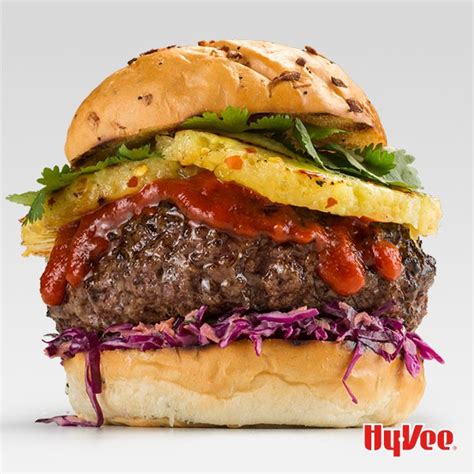 How does Sriracha Pineapple Burger fit into your Daily Goals - calories, carbs, nutrition