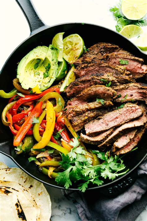 How does Steak Fajitas fit into your Daily Goals - calories, carbs, nutrition