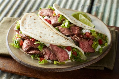 How does Steak Soft Tacos fit into your Daily Goals - calories, carbs, nutrition