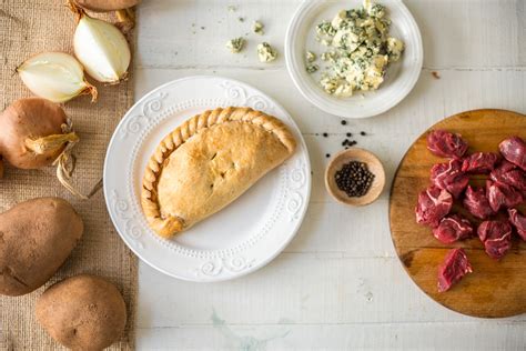 How does Steak and Stilton Pasty with Chips fit into your Daily Goals - calories, carbs, nutrition