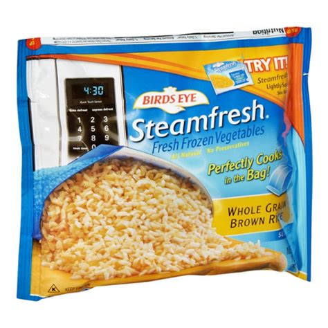 How does Steamfresh - Brown & Wild Rice with Broccoli & Carrots fit into your Daily Goals - calories, carbs, nutrition