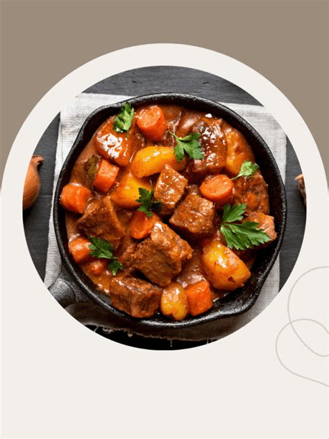 How does Stew Beef Brazilian 8 oz fit into your Daily Goals - calories, carbs, nutrition