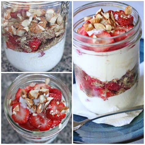 How does Strawberries and Cream Yogurt Parfait fit into your Daily Goals - calories, carbs, nutrition