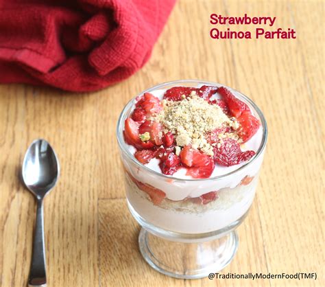 How does Strawberry Coconut Quinoa Parfait fit into your Daily Goals - calories, carbs, nutrition
