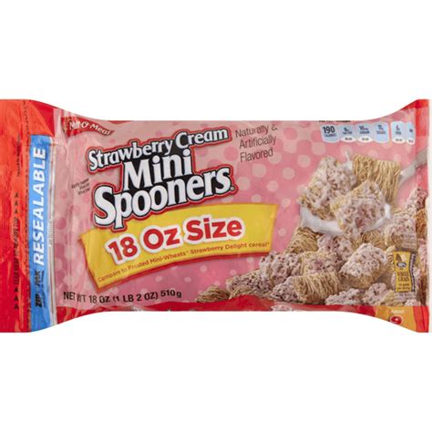 How does Strawberry Cream Mini Spooners fit into your Daily Goals - calories, carbs, nutrition