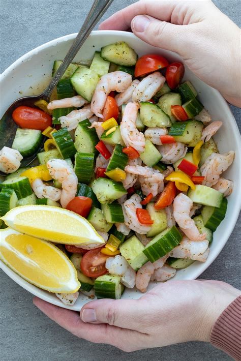 How does Strawberry Cucumber Shrimp Salad fit into your Daily Goals - calories, carbs, nutrition